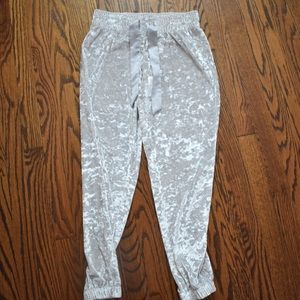 Victoria’s Secret Velvet Joggers